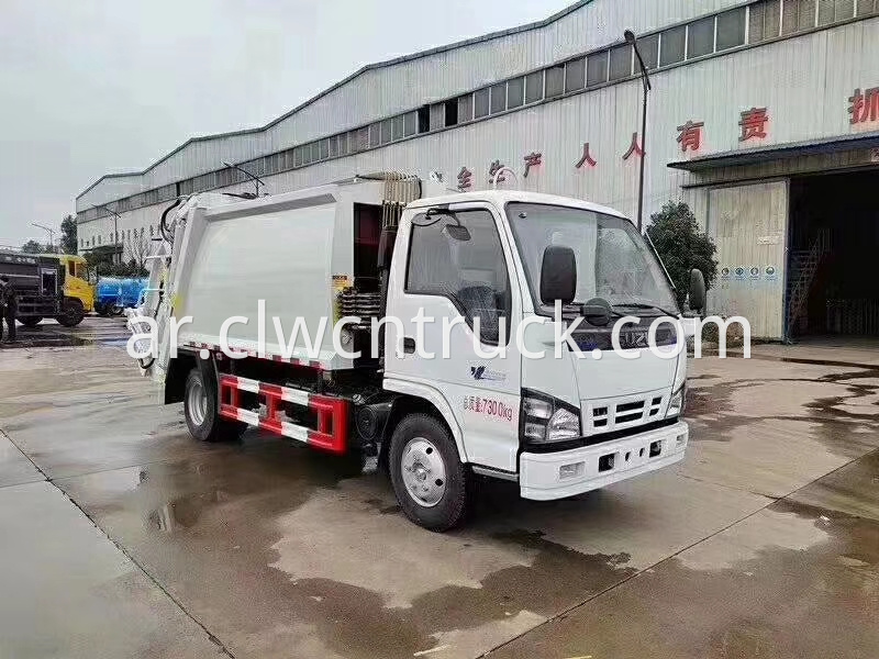 ISUZU garbage truck supplier